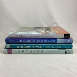 Interior Decor, Design & Source Books - Windows, Curtains & Paint Practices, S/4